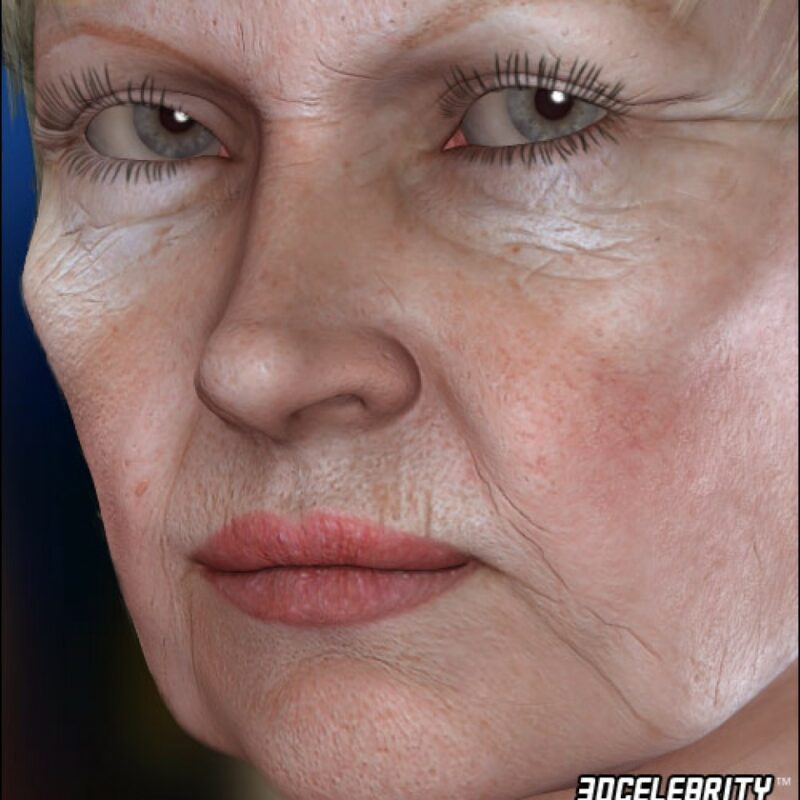 Dame Judi Dench - 3D Celebrity Lola
