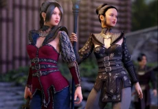 Fire Lilly Outfit Textures